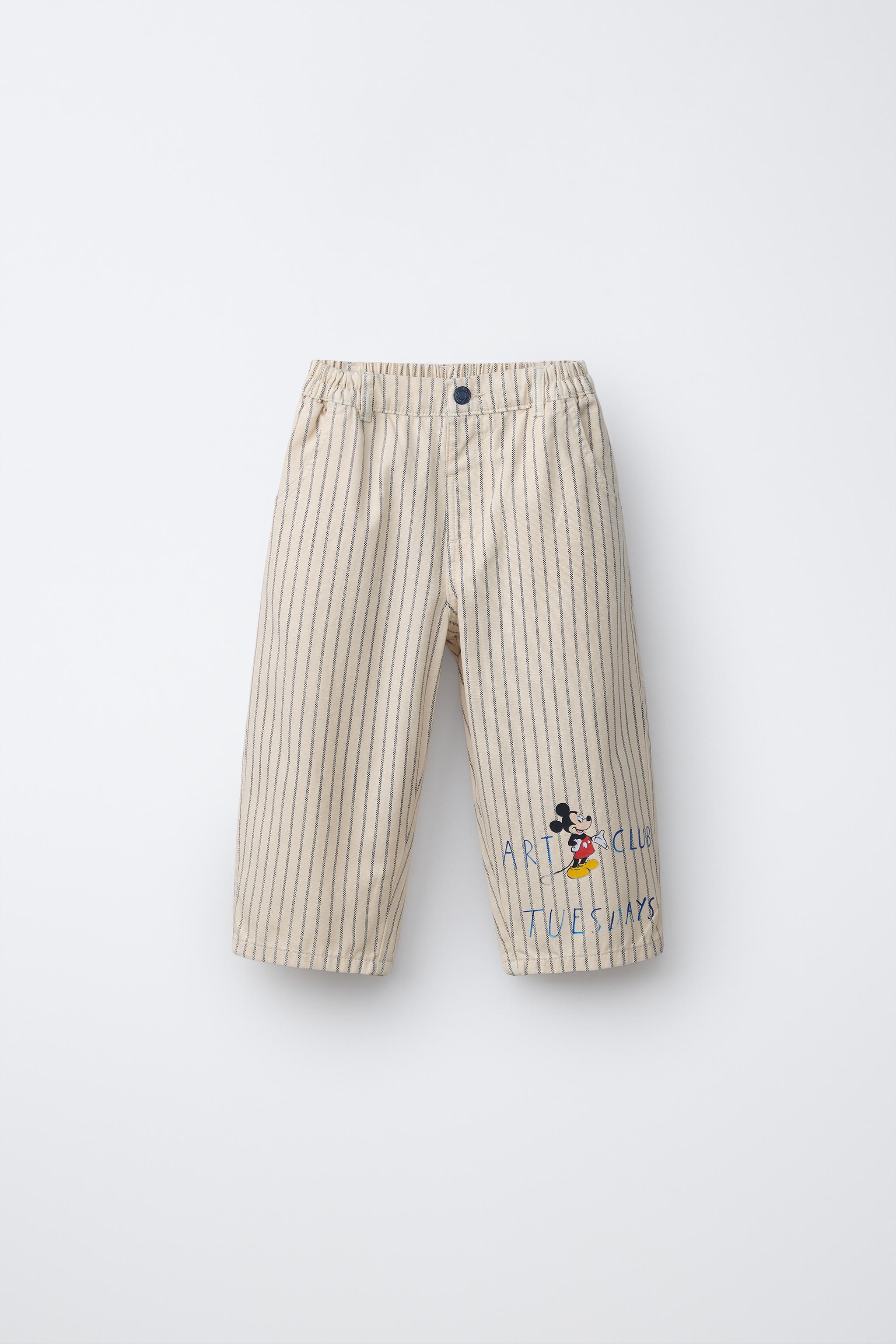 MICKEY MOUSE © DISNEY RELAXED CANVAS PANTS